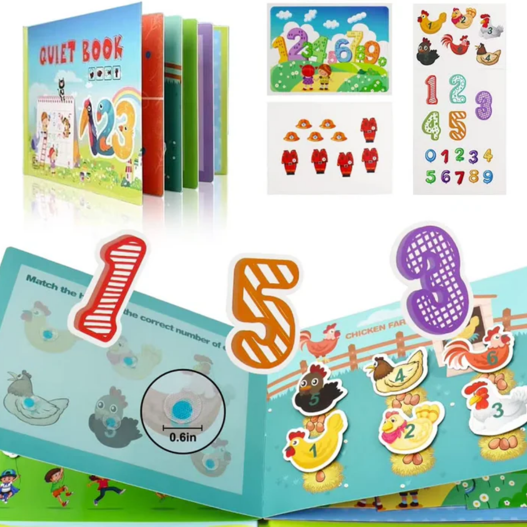 BusyBog | BusyBook Uddannelses- og Aktivitetsbog til Børn