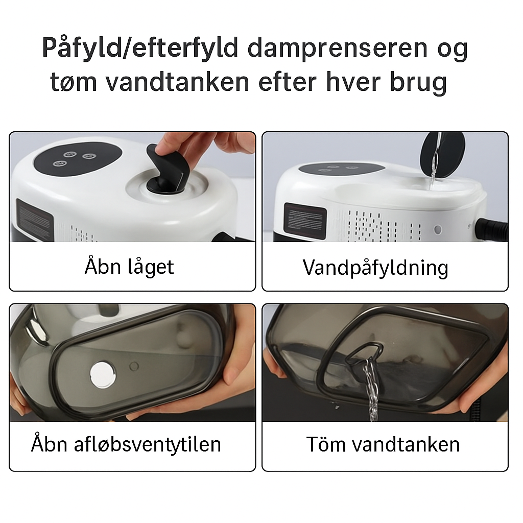 DampMester™ | Skab et sundere og mere hygiejnisk hjem uden kemikalier