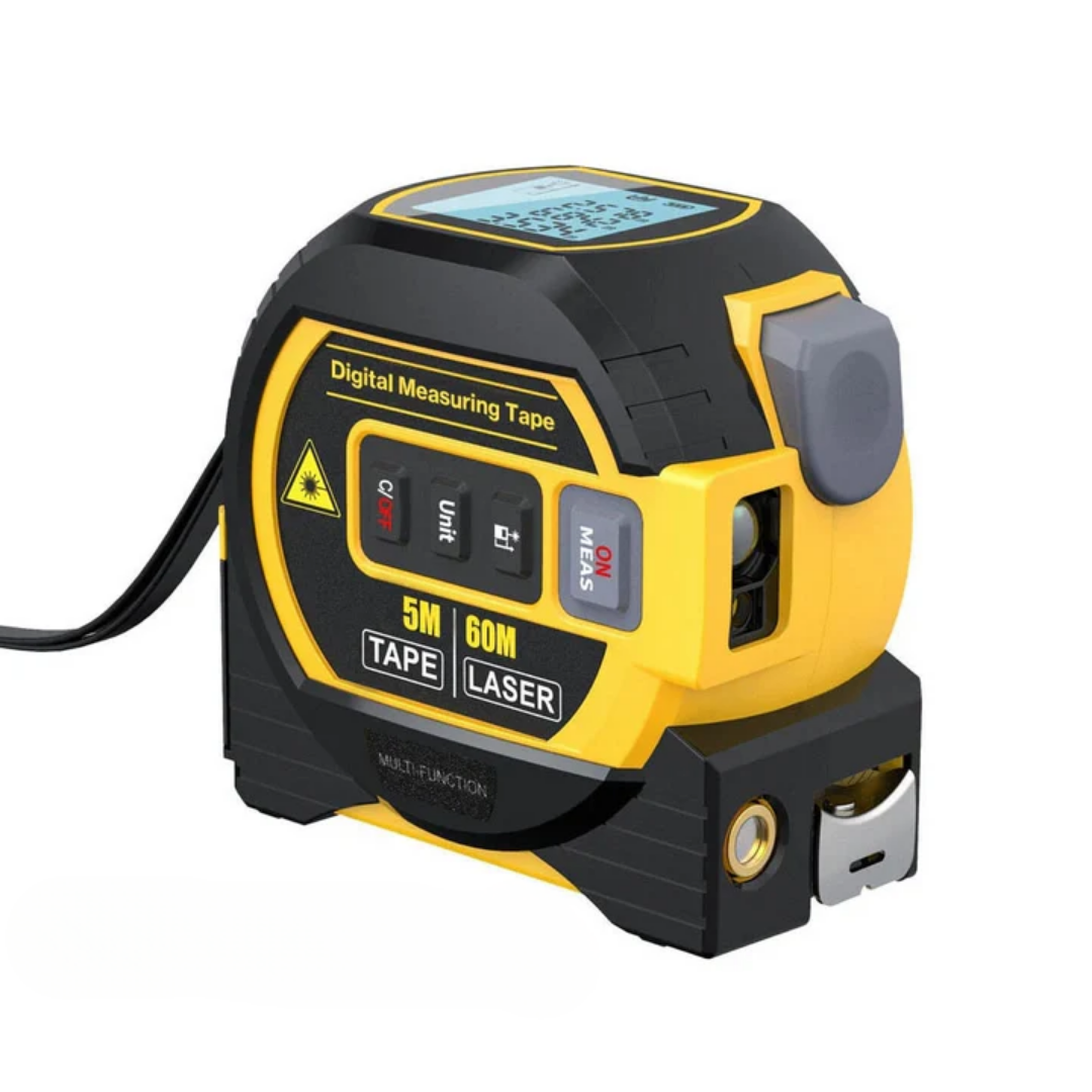 SmartMåler | 3-i-1 Infrarød Laser Målebånd