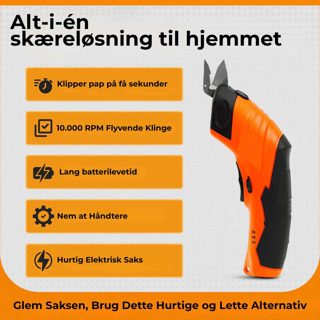 FriKlip™ | Ingen trætte hænder – kun ubesværet klipning