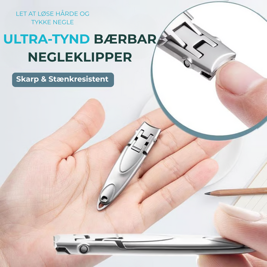 NemKlip™ Negleklipper | Ultratynde bærbare negleklippere