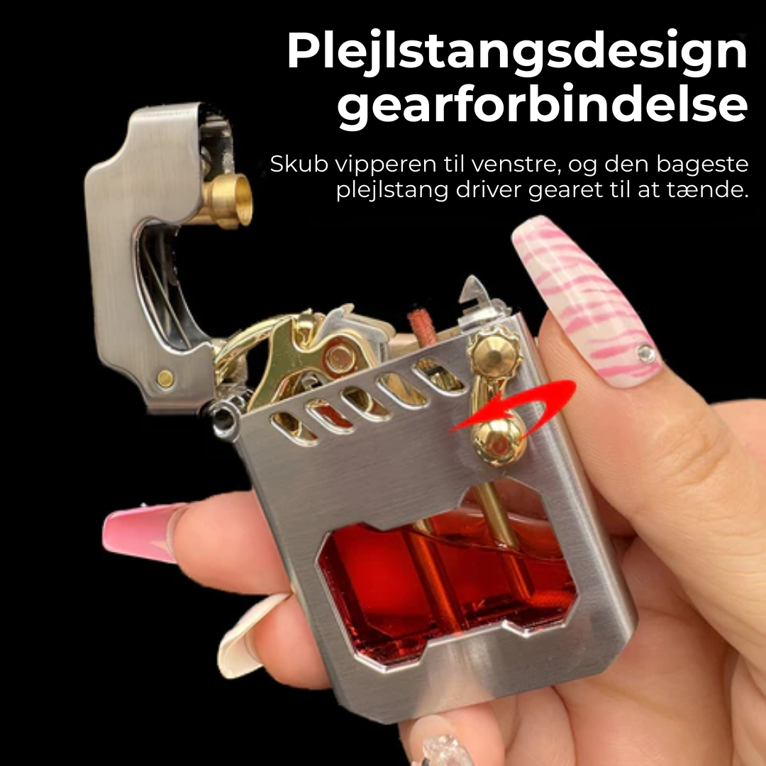 VindBluss™ | Kraftig, Moderne Design, Vindfast Metal Lighter