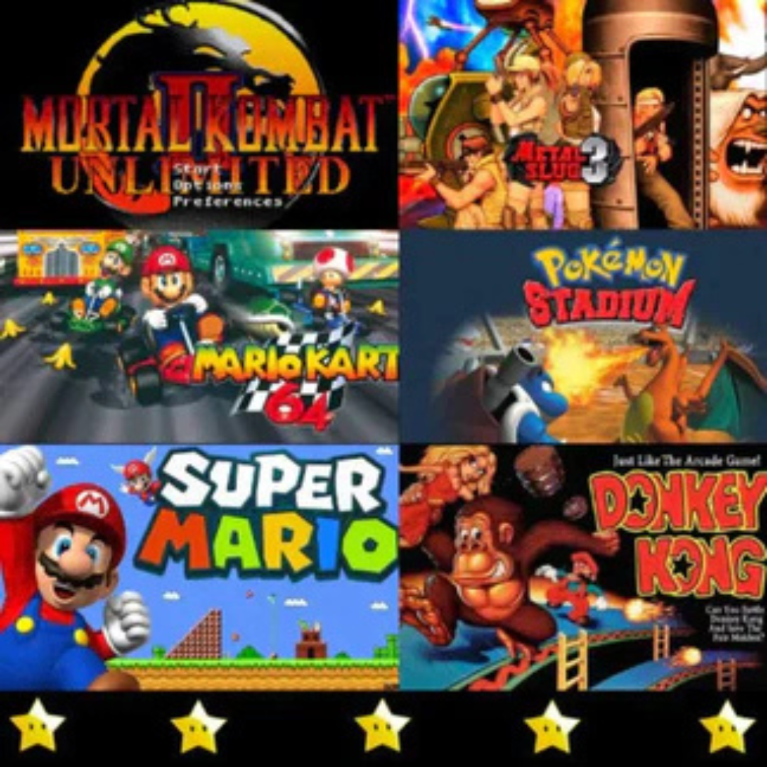 RetroVault™ | RetroVault™ | Genoplev din barndom med over 40.000 klassiske spil – ingen downloads nødvendige, bare plug & play!