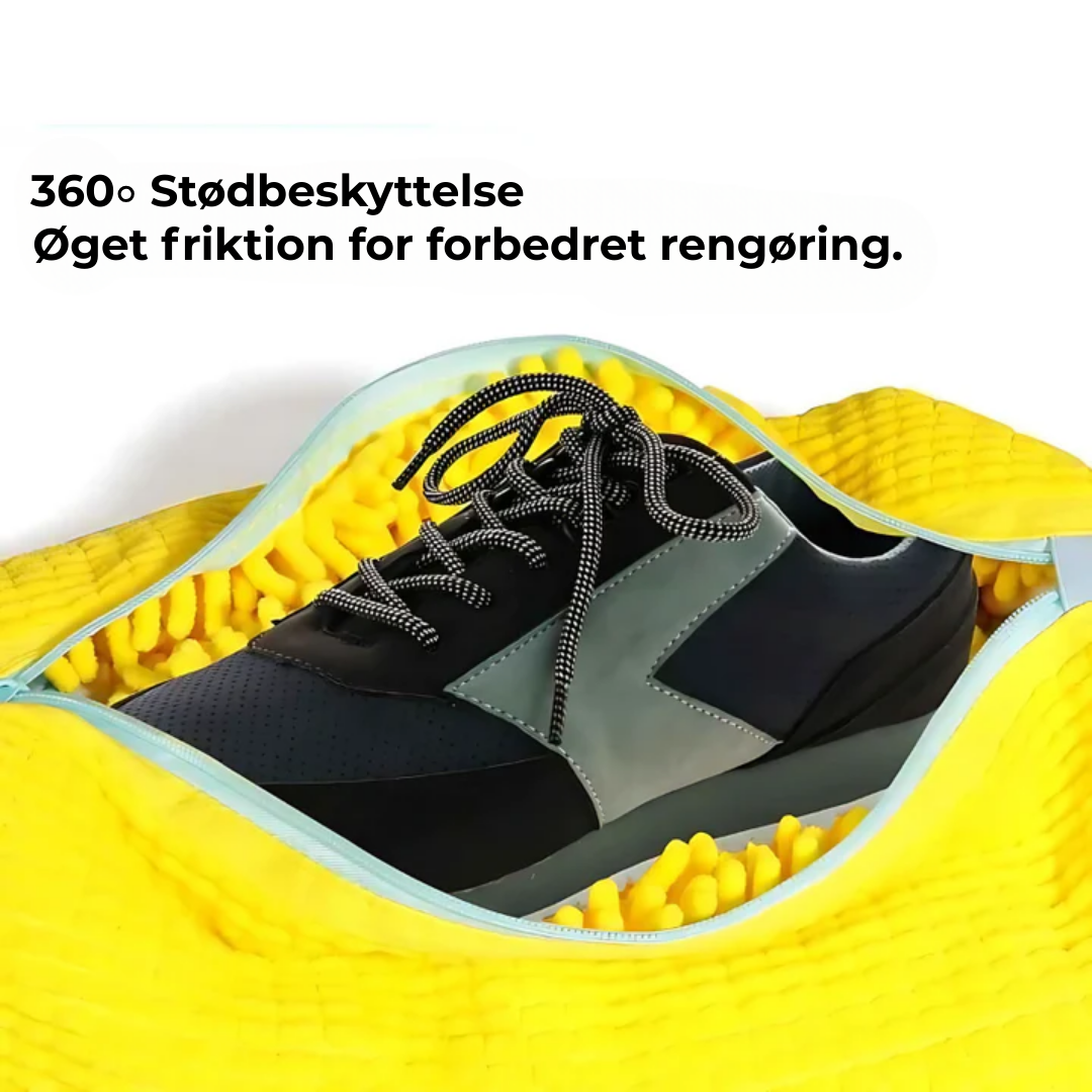 VaskSko™ | Skånsom sko-vaskepose og maskinbeskyttelse