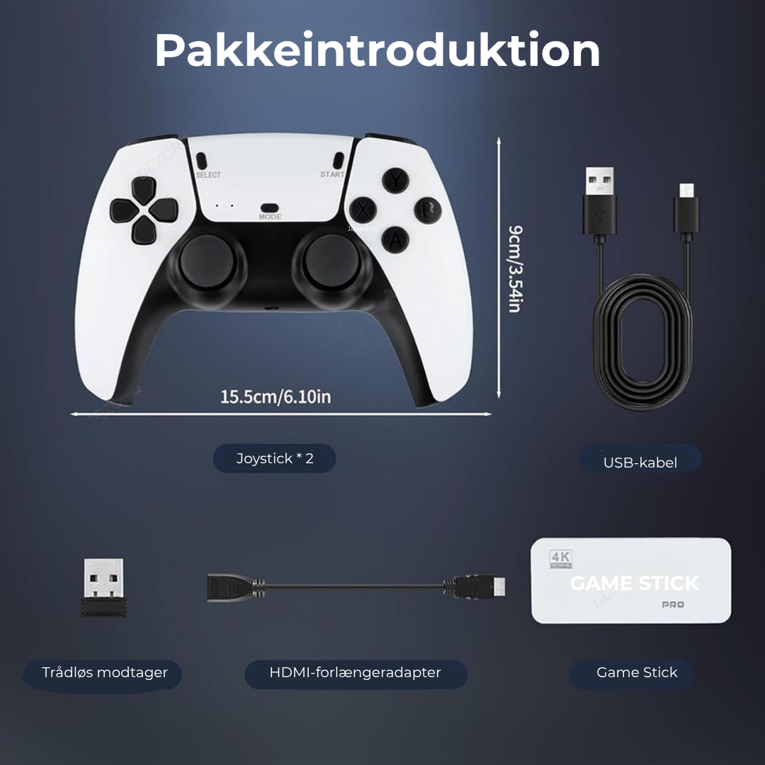 RetroVault™ | RetroVault™ | Genoplev din barndom med over 40.000 klassiske spil – ingen downloads nødvendige, bare plug & play!