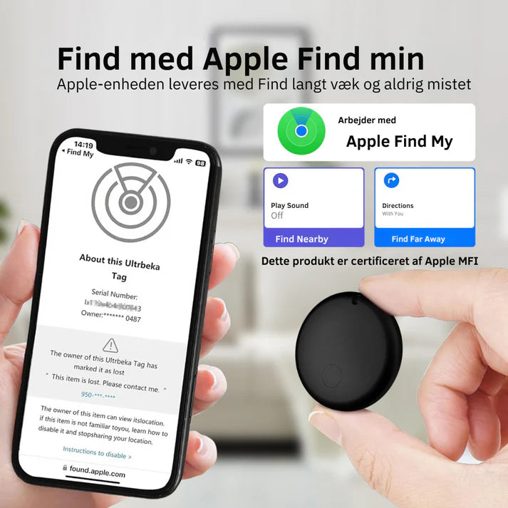 TrygTrack™ | Find altid det, du holder af – hurtigt og sikkert