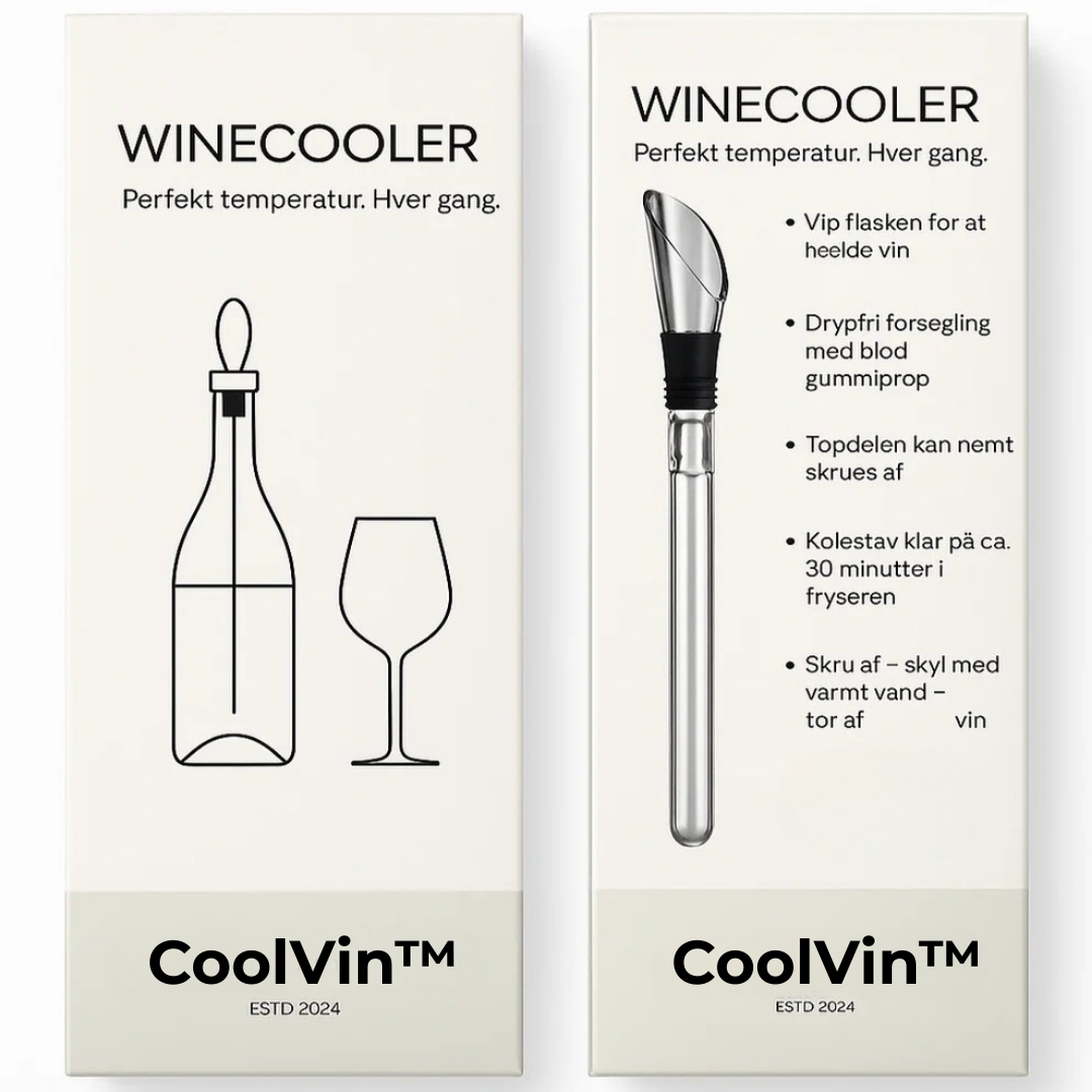 CoolVin™ | Smart vinkøler – slip for lunken vin