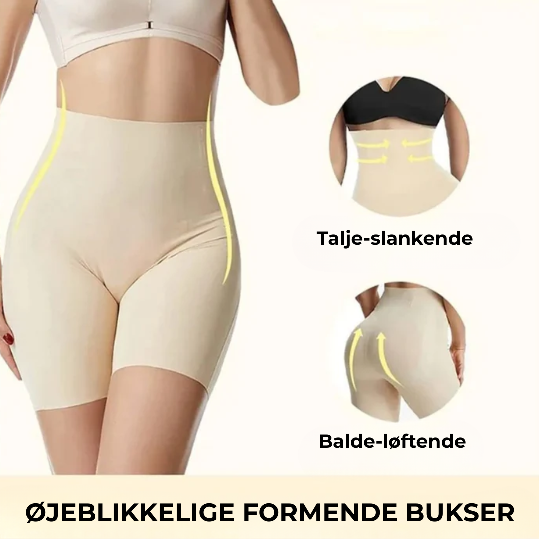 FigurFit | High-Waist Tummy Control Bukser