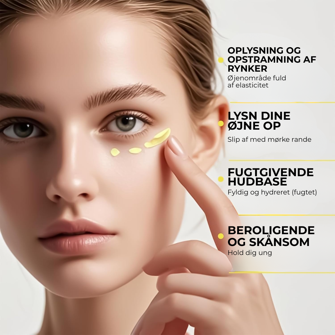 Glansé | Udglat fine linjer – revitaliser den sarte hud under øjnene