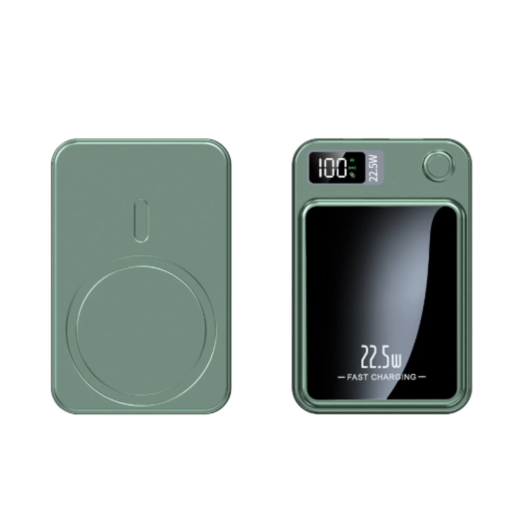 Magnetisk PowerBank | Løb Aldrig Tør for Strøm — Mød den Ultra Slim 22.5W Hurtigopladende Powerbank!