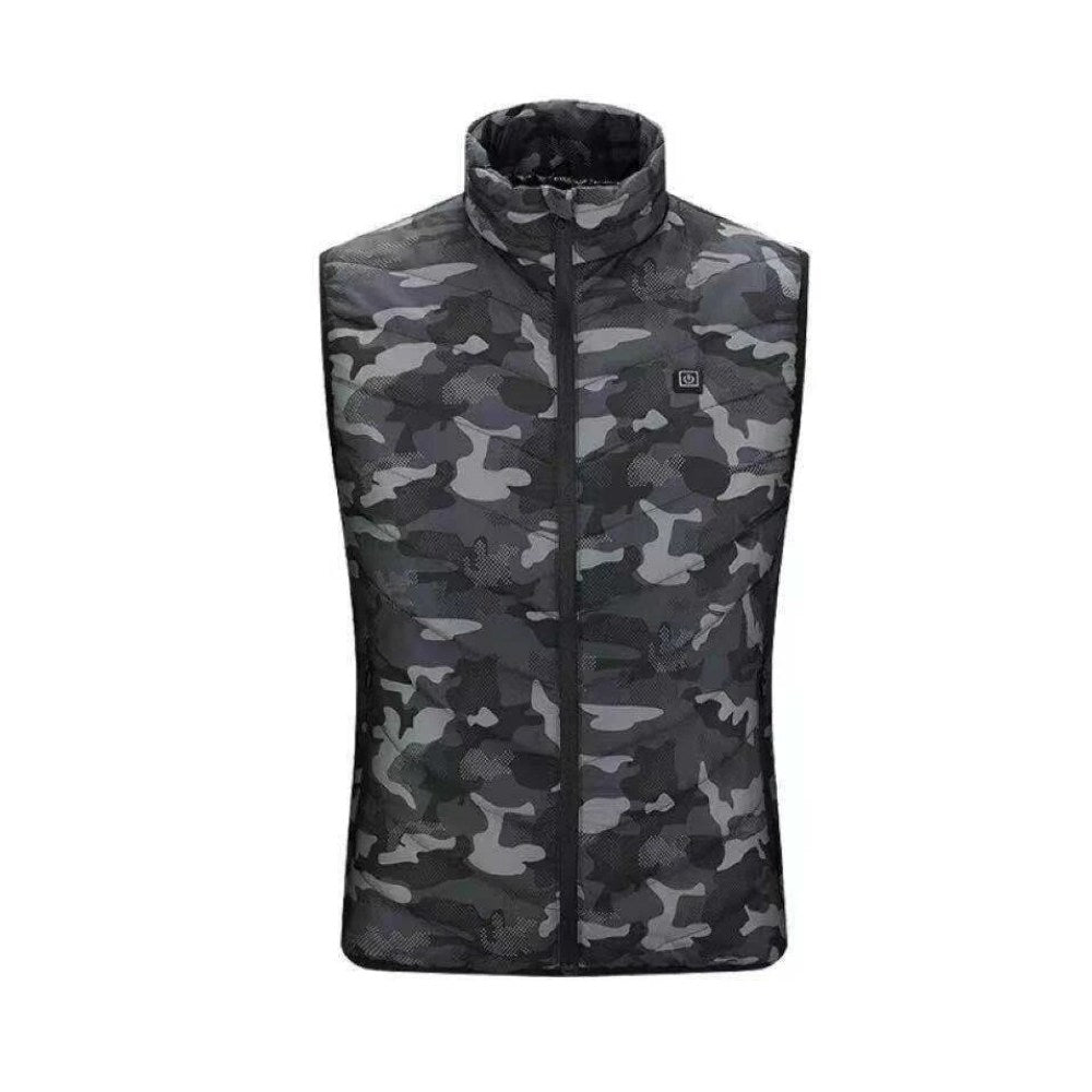 Elektrisk varmevest | Unisex-vest: Opvarmet og vandtæt