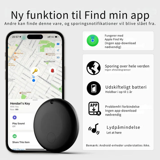 TrygTrack™ | Find altid det, du holder af – hurtigt og sikkert
