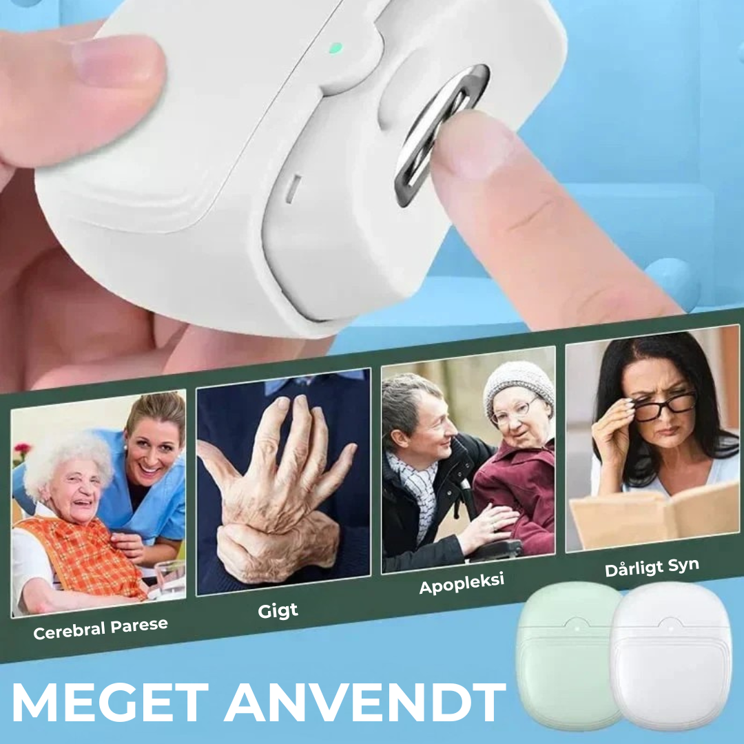 Smart NegleTrimmer | Bærbar elektrisk negleklipper