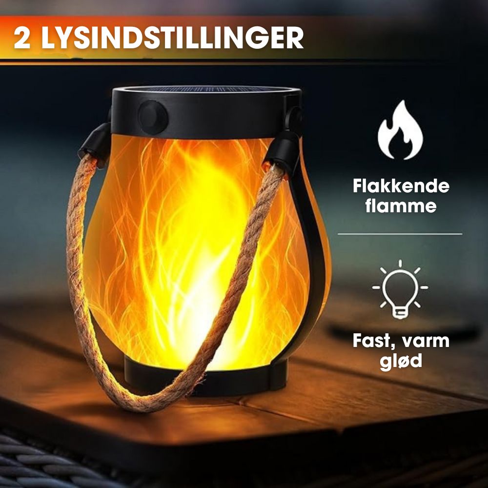 Aftenglod™ – Lanterne med realistisk flammeeffekt