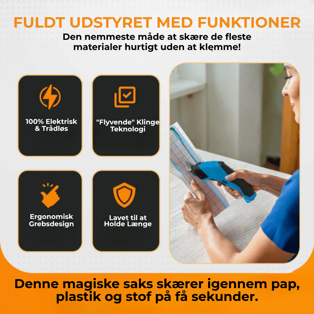 FriKlip™ | Ingen trætte hænder – kun ubesværet klipning