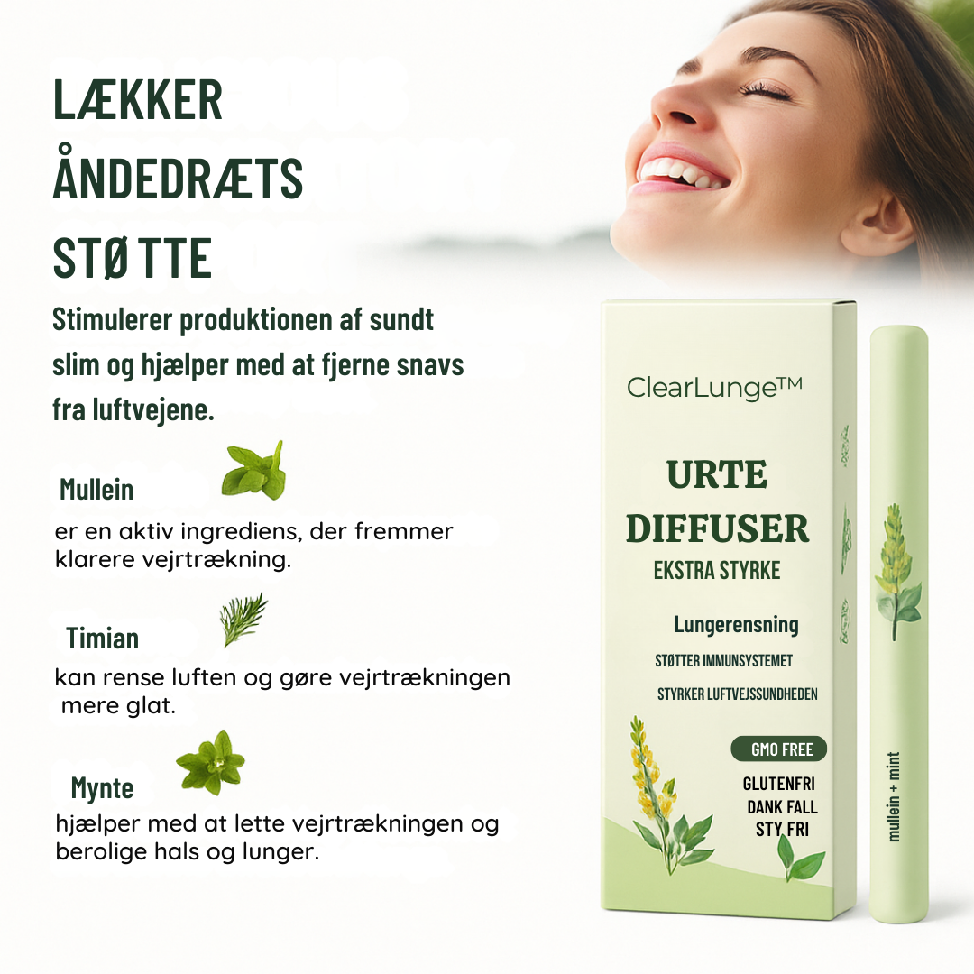 ClearLunge™ | Frisk duft hele året – uden besvær