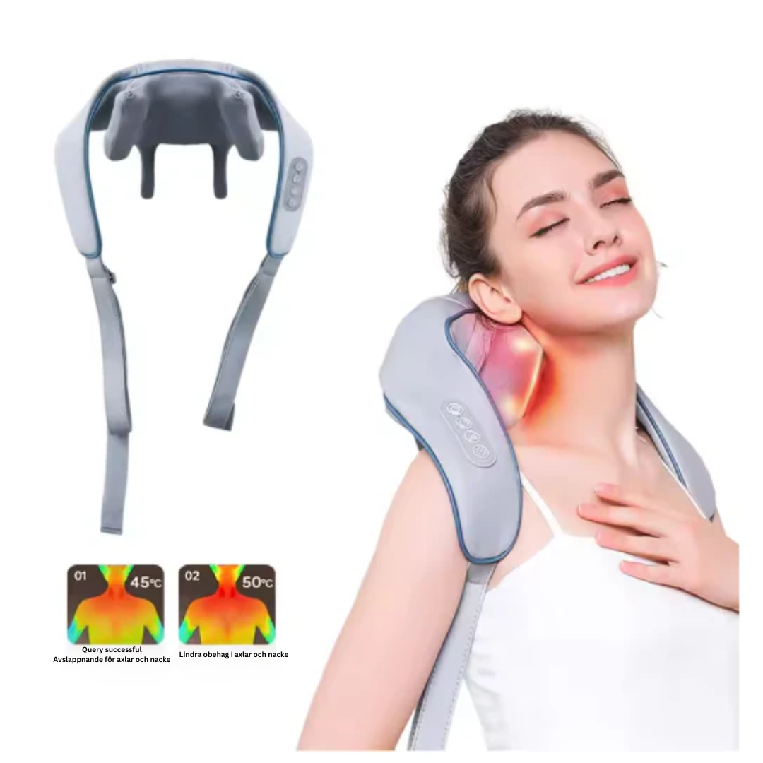 ZenNakke™ | Nakkemassager med beroligende varme – afslappende nakke- og skuldermassager