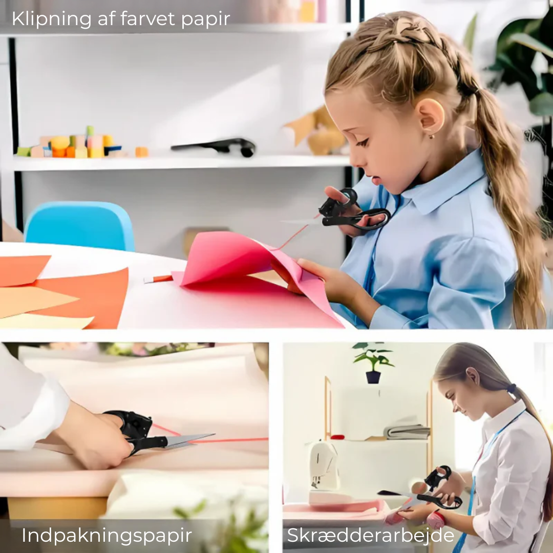Lasersaks™ | Multifunktionel Præcisionssaks med Laser-guide