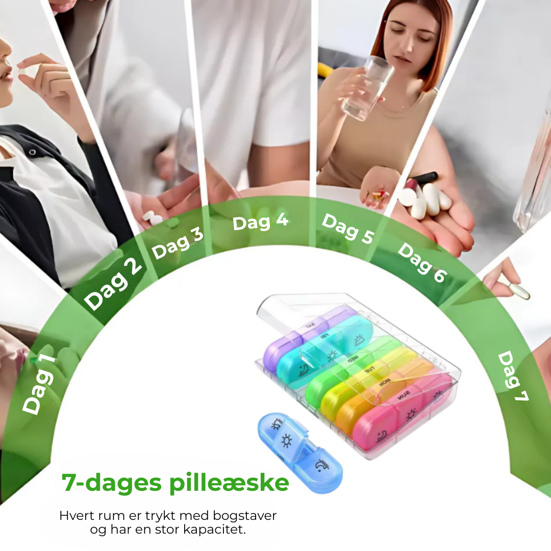 PillePlanner™ | Hold styr på pillerne – uanset hvor du er