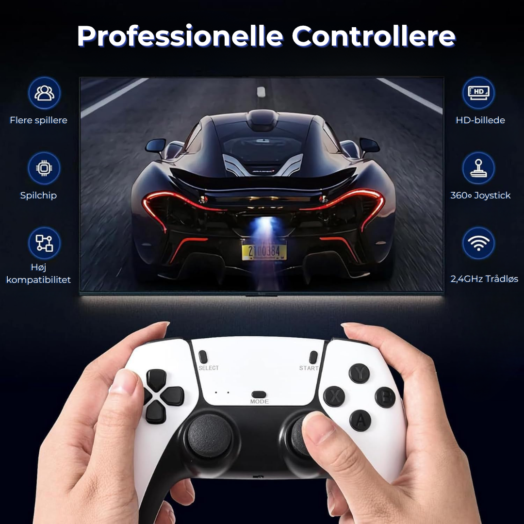 RetroVault™ | RetroVault™ | Genoplev din barndom med over 40.000 klassiske spil – ingen downloads nødvendige, bare plug & play!