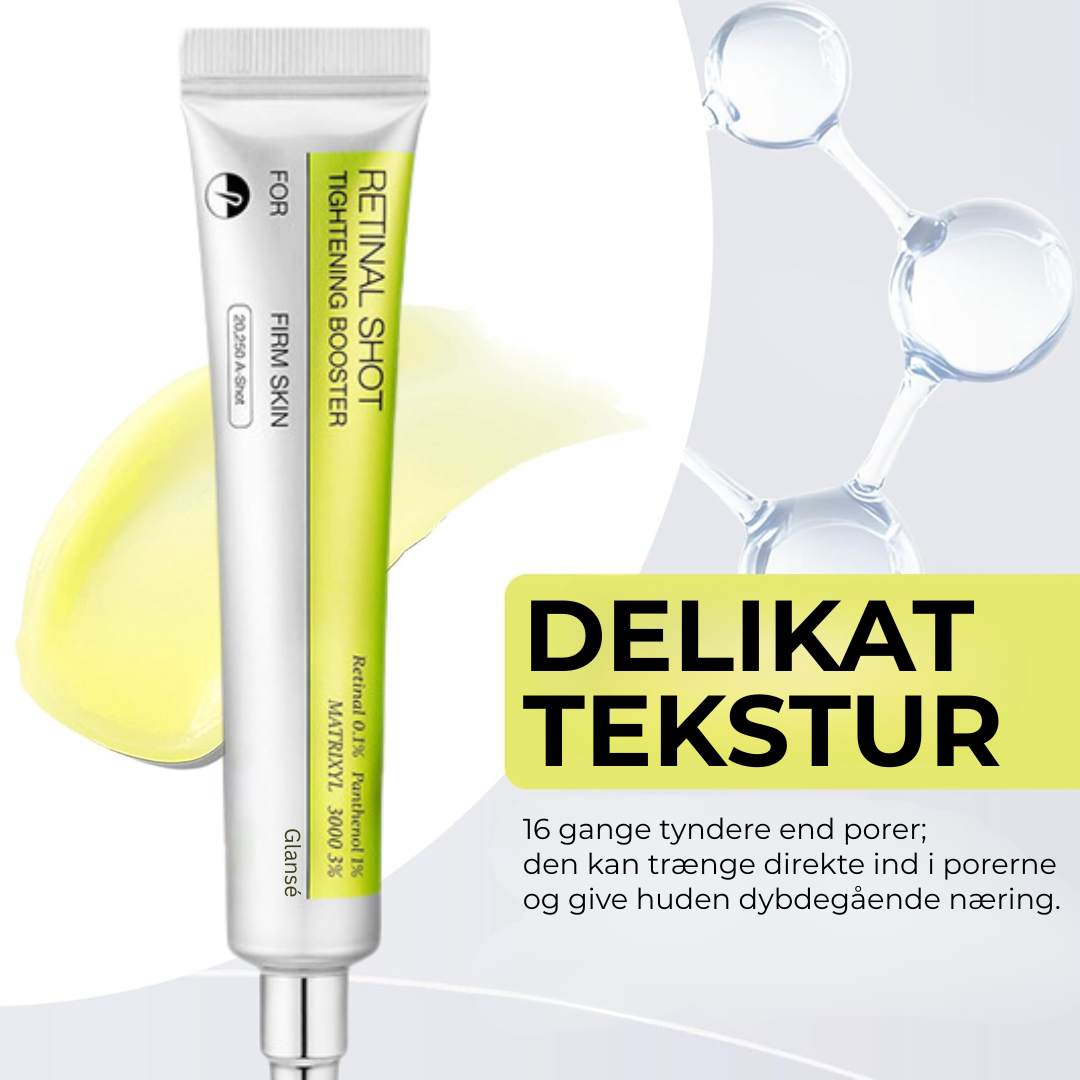 Glansé | Udglat fine linjer – revitaliser den sarte hud under øjnene