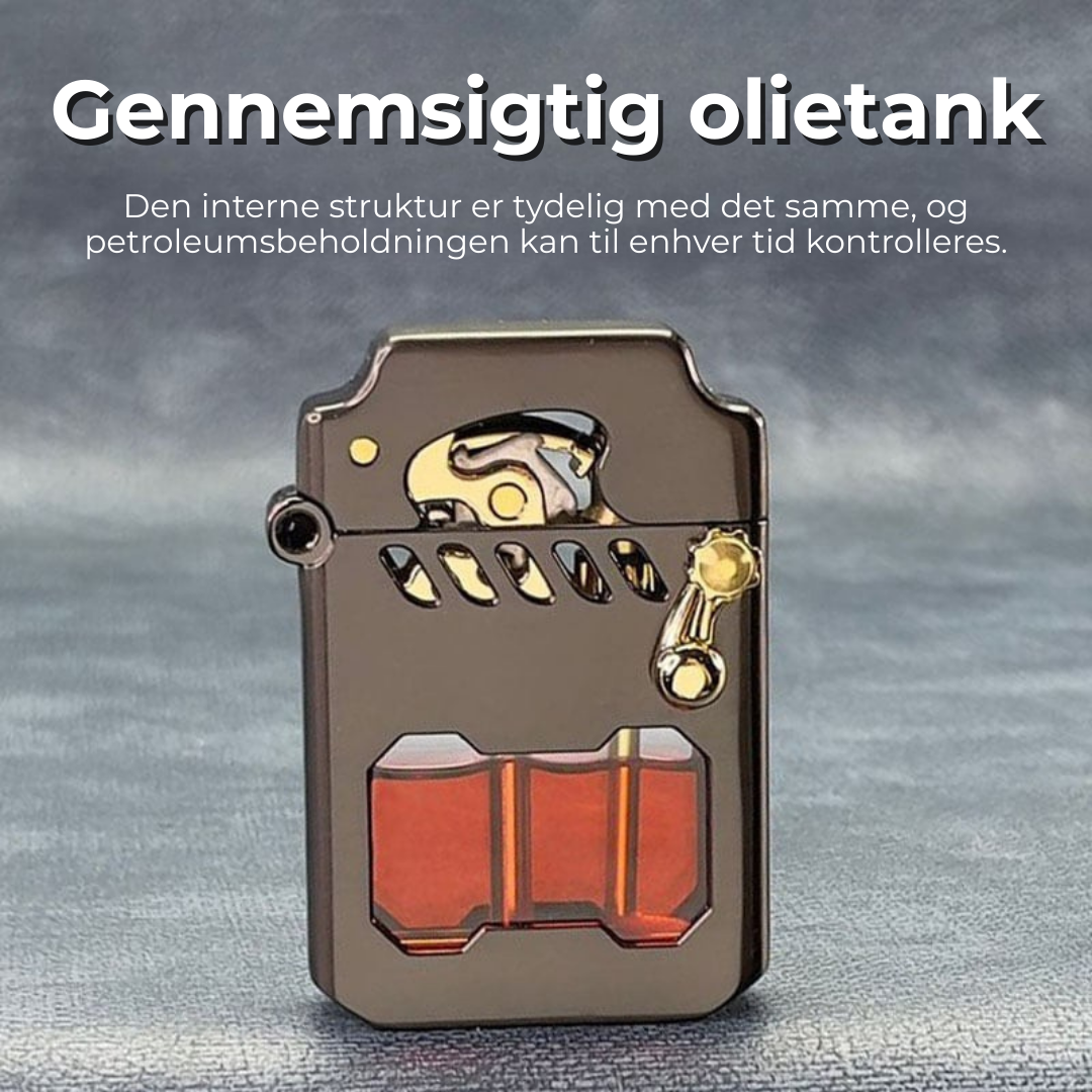 VindBluss™ | Kraftig, Moderne Design, Vindfast Metal Lighter