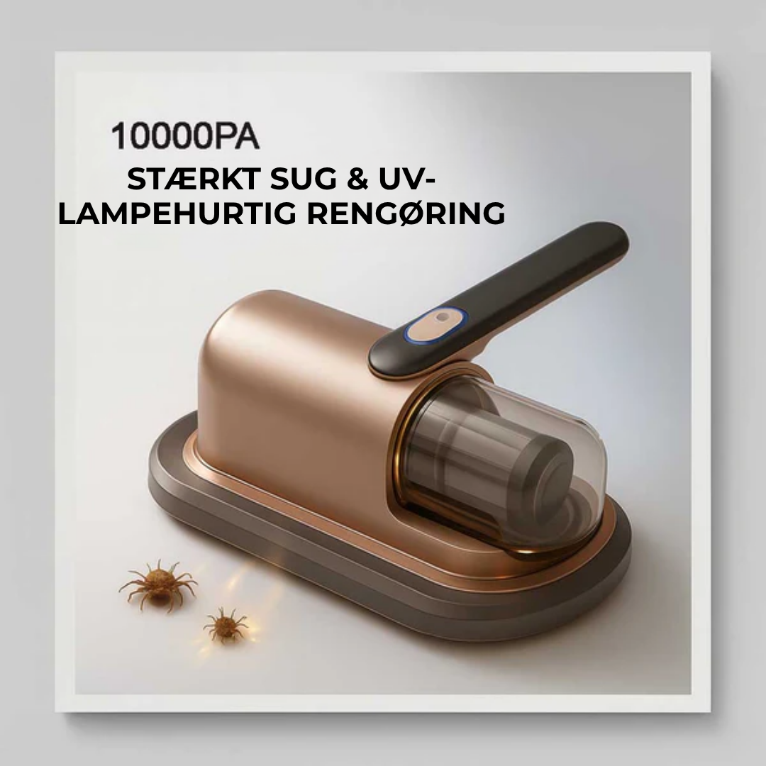 SoveRen™ | 10kPa Ledningsfri Håndholdt Støvsuger til Madras og Mider