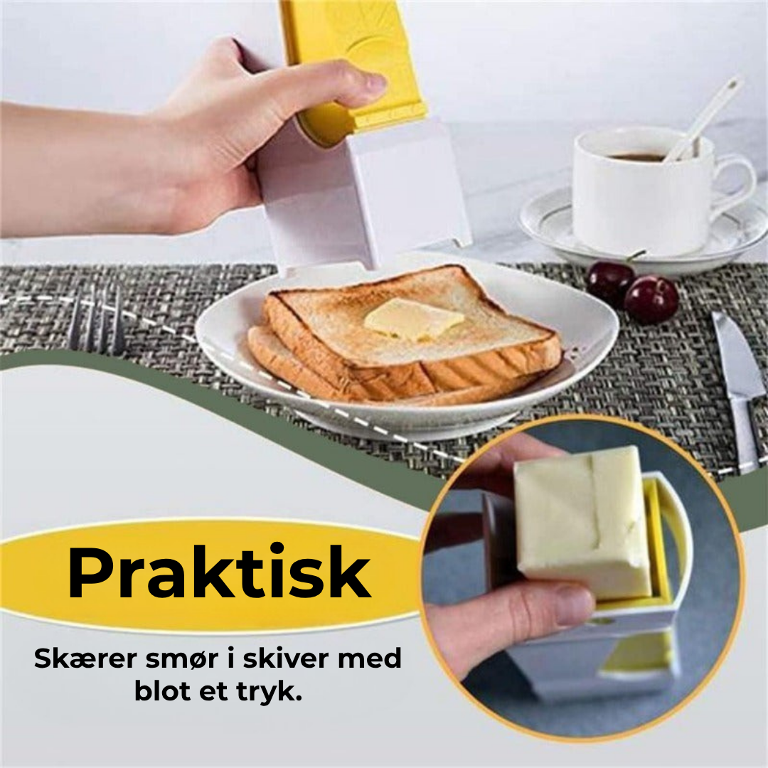 SmørSkær | Nem ét-klik smørskærer køkkenredskab