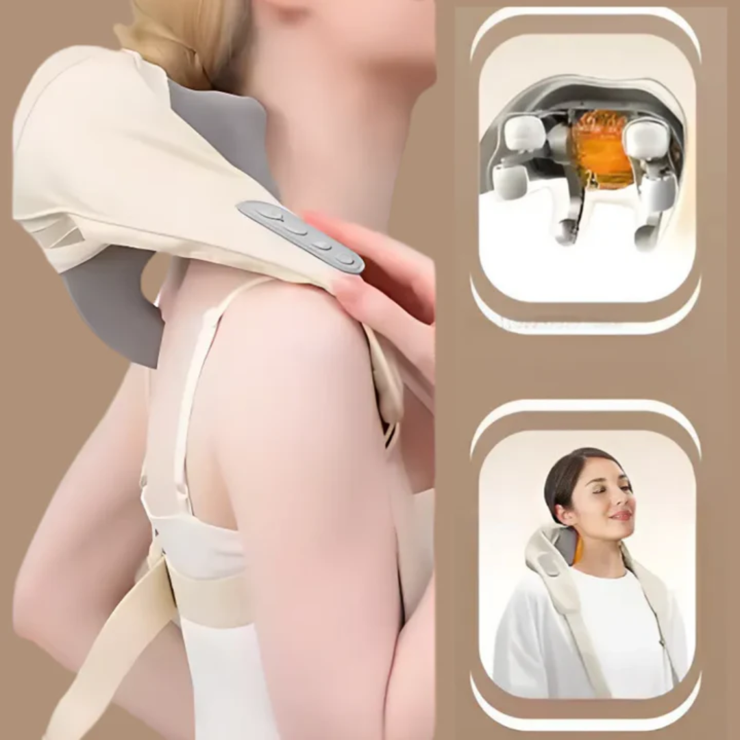 ZenNakke™ | Nakkemassager med beroligende varme – afslappende nakke- og skuldermassager