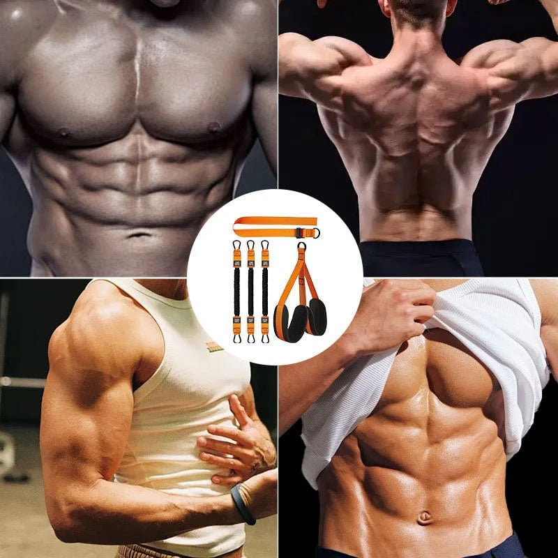 Støttende Fitness Elastik til Pull-Ups – Opnå Din Første Pull-Up Hurtigere og Uden Skader!