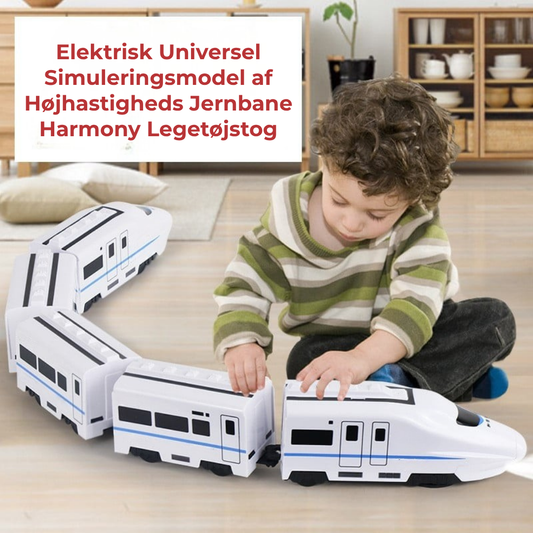 Legetøjstog | Elektrisk Universelt Simulerings-Højhastigheds Harmony Tog Legetøj