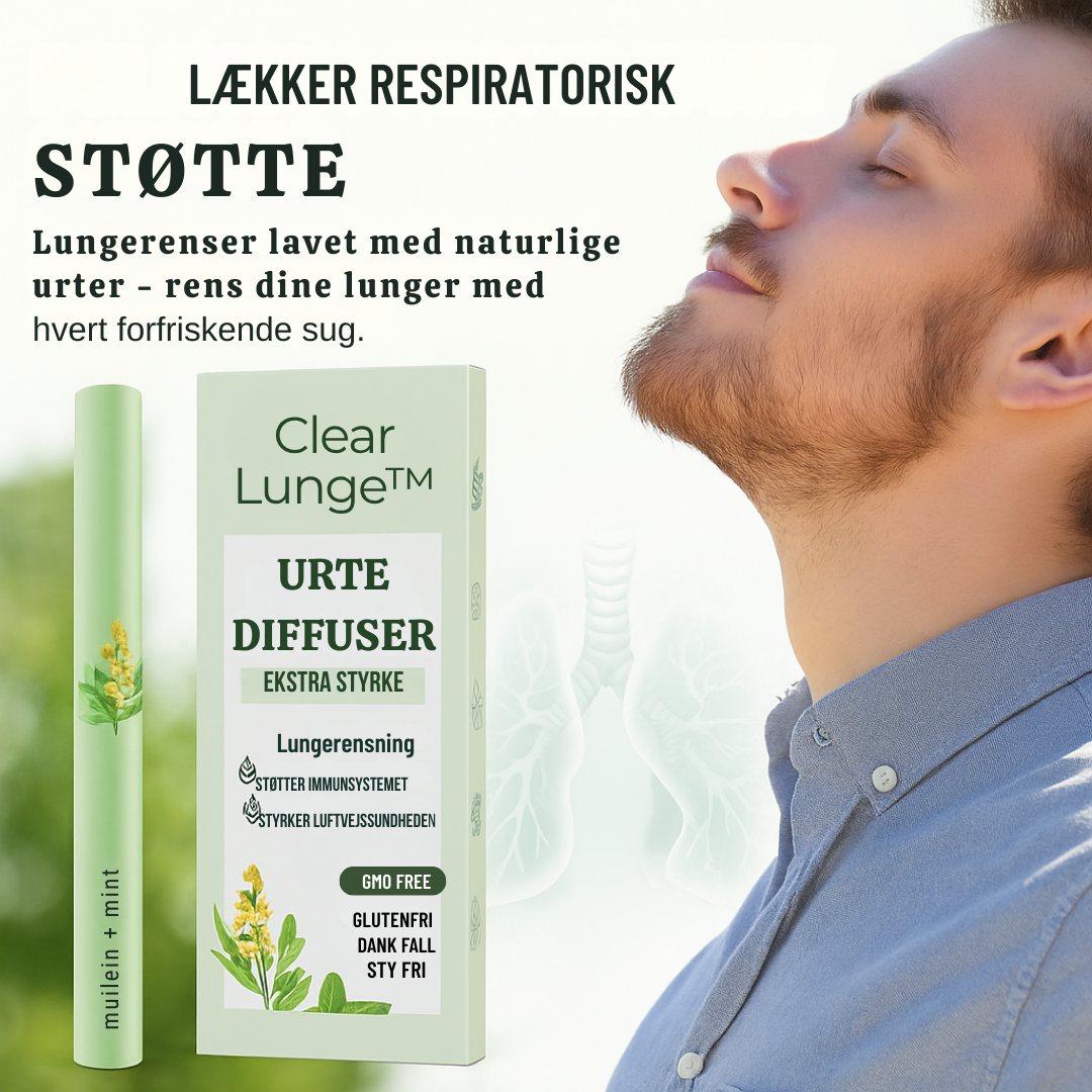 ClearLunge™ | Frisk duft hele året – uden besvær