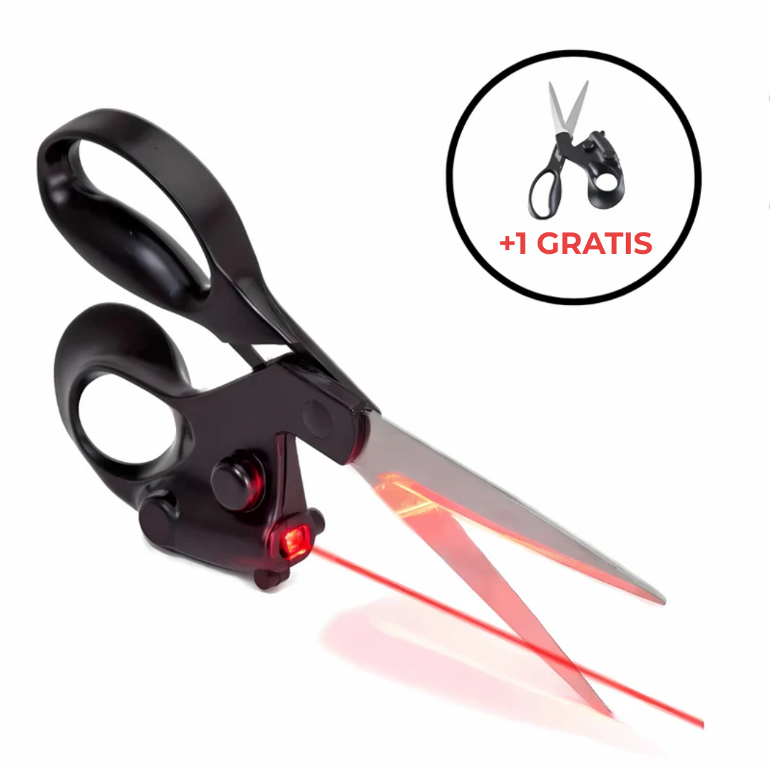 Lasersaks™ | Multifunktionel Præcisionssaks med Laser-guide