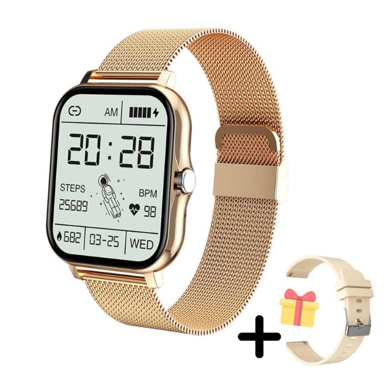 LykkeWatch™ | Årets Smartur – Stil, Sundhed og Smarte Funktioner til En Brøkdel af Prisen!