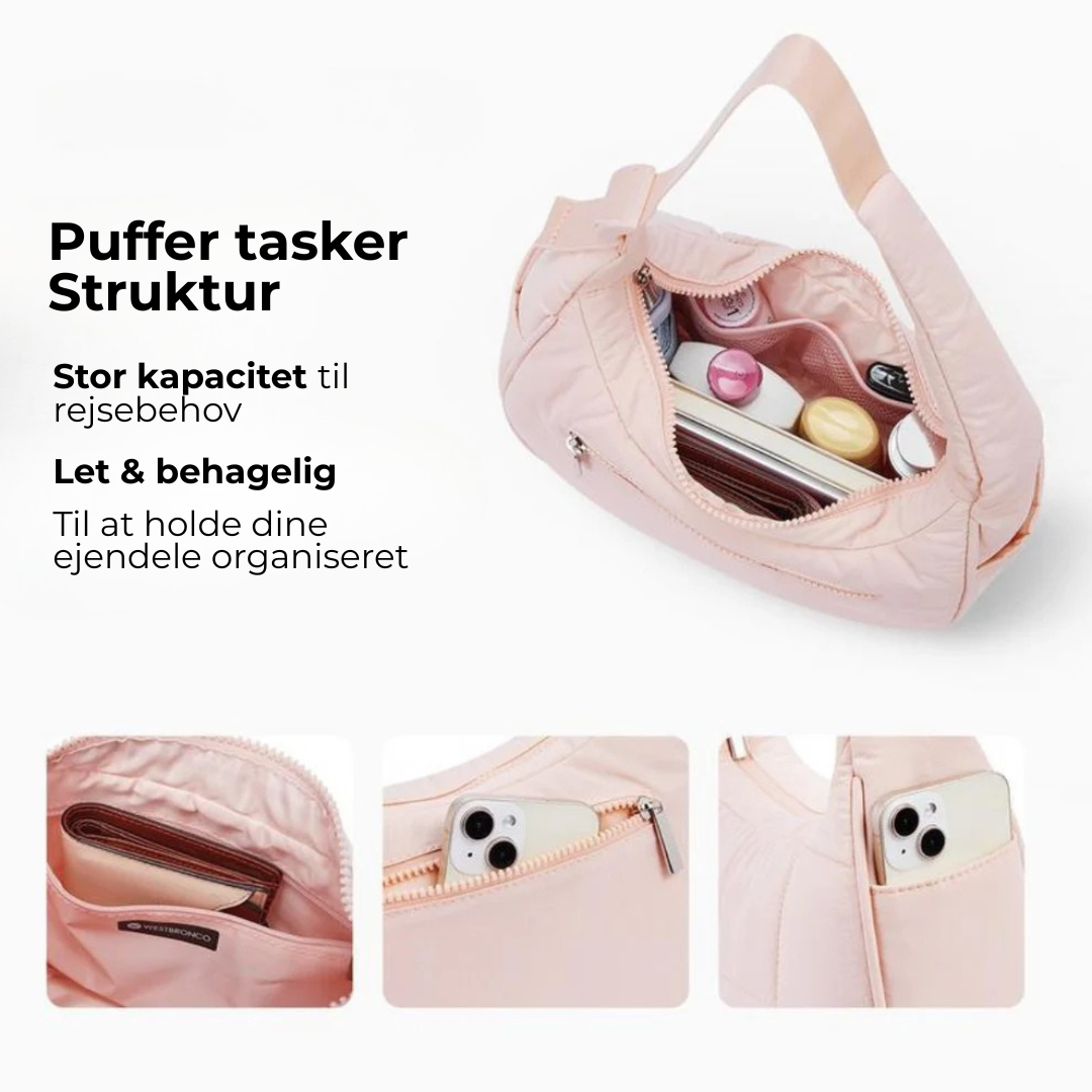 PuffTaske™ | Sky-let Komfort til Hverdagens Eventyr!