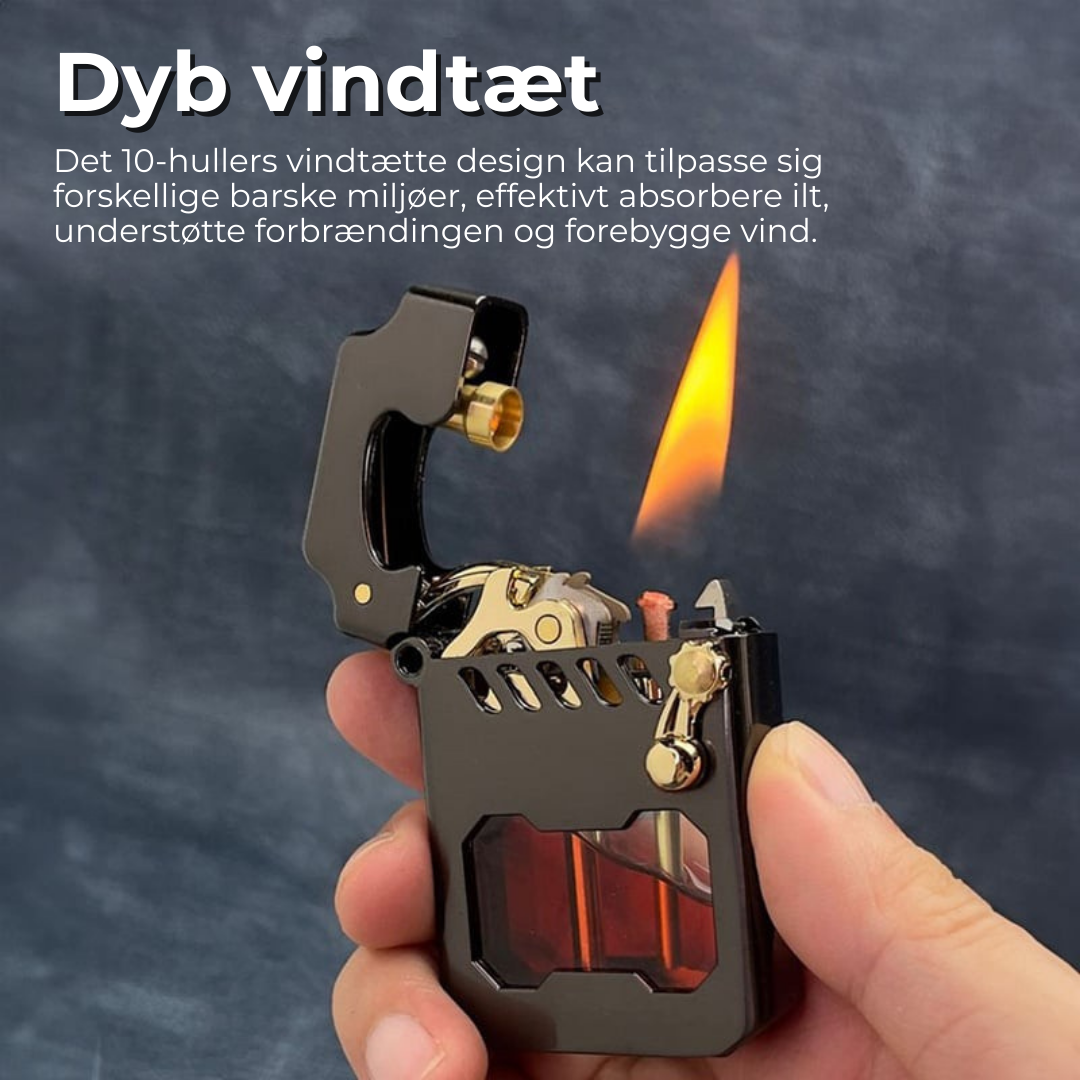 VindBluss™ | Kraftig, Moderne Design, Vindfast Metal Lighter