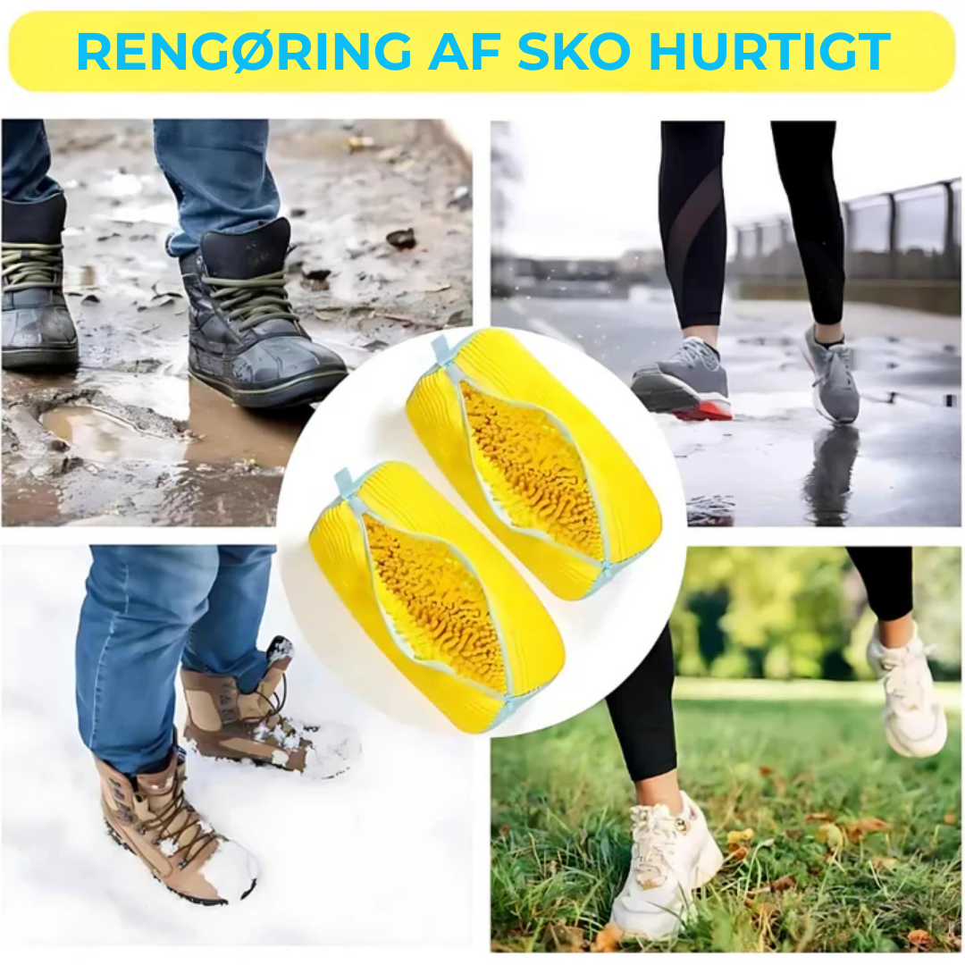 VaskSko™ | Skånsom sko-vaskepose og maskinbeskyttelse
