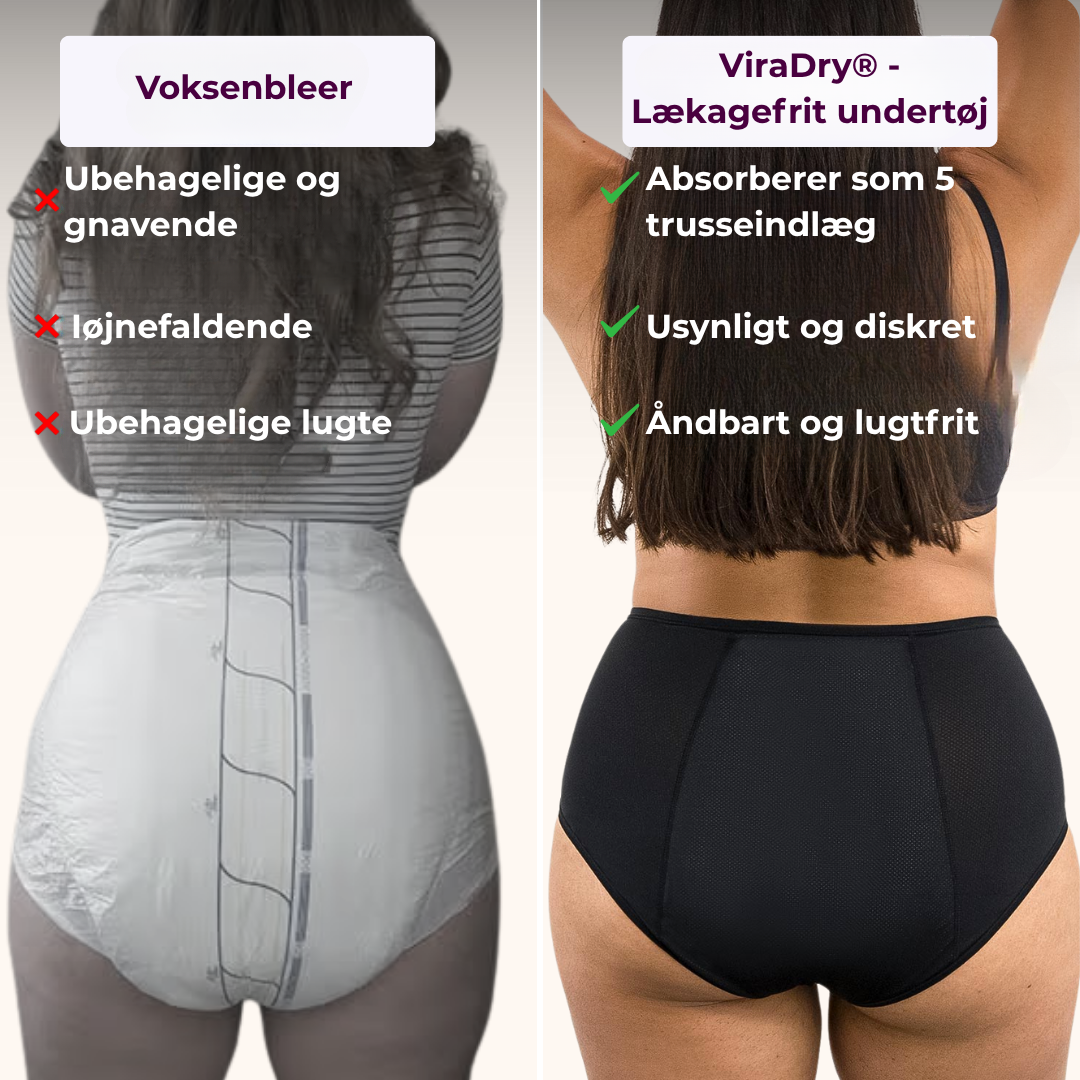 FriRoTrusser™ | Lækfri undertøj (5-pak)