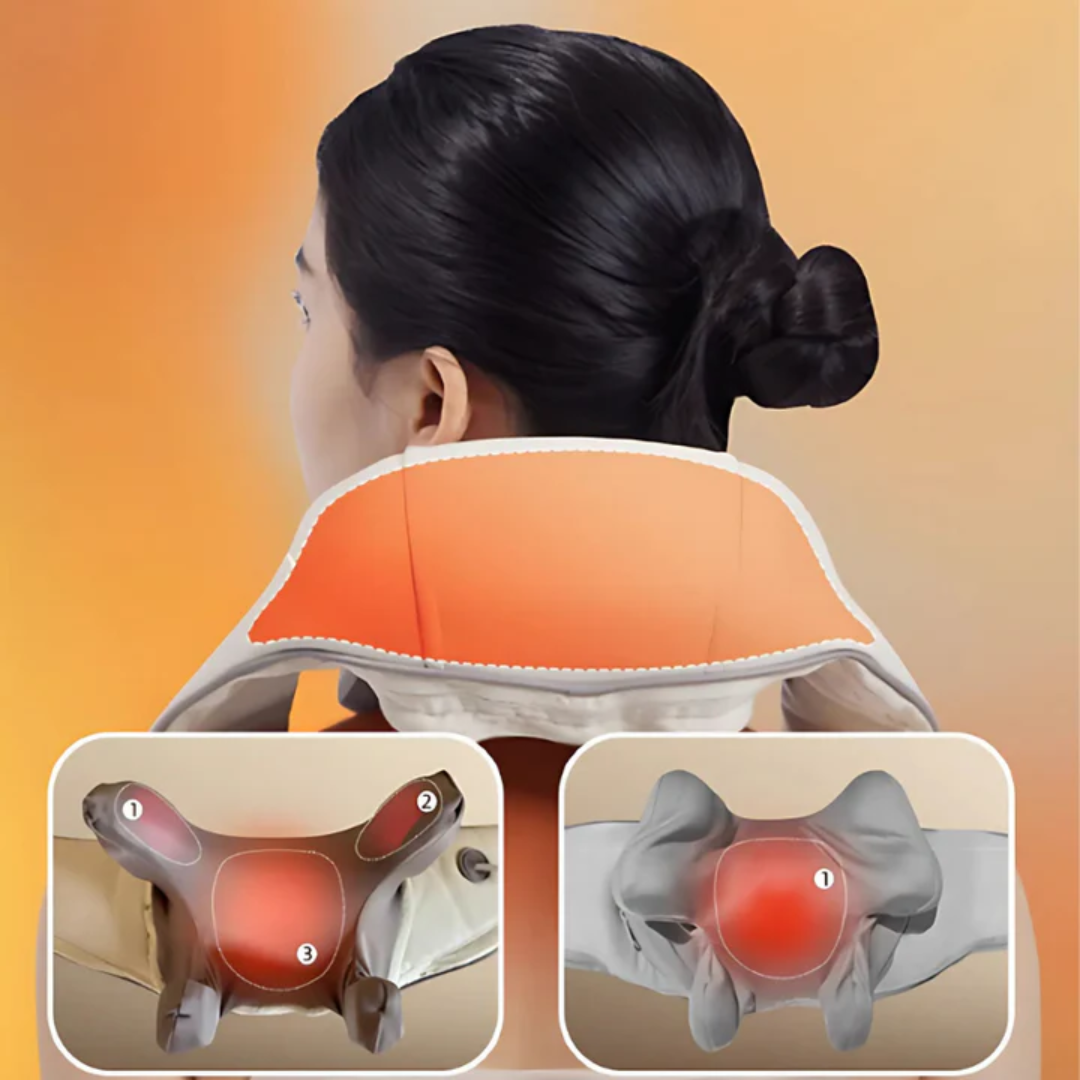 ZenNakke™ | Nakkemassager med beroligende varme – afslappende nakke- og skuldermassager