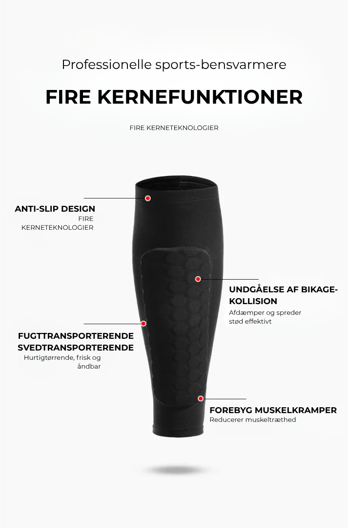 ShinGuard | Komfort, Beskyttelse og Power — Alt i Én ShinGuard™