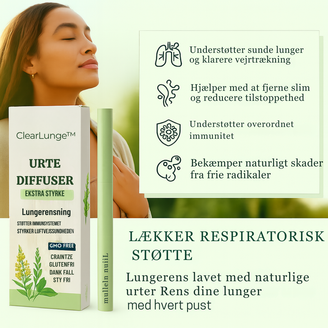 ClearLunge™ | Frisk duft hele året – uden besvær