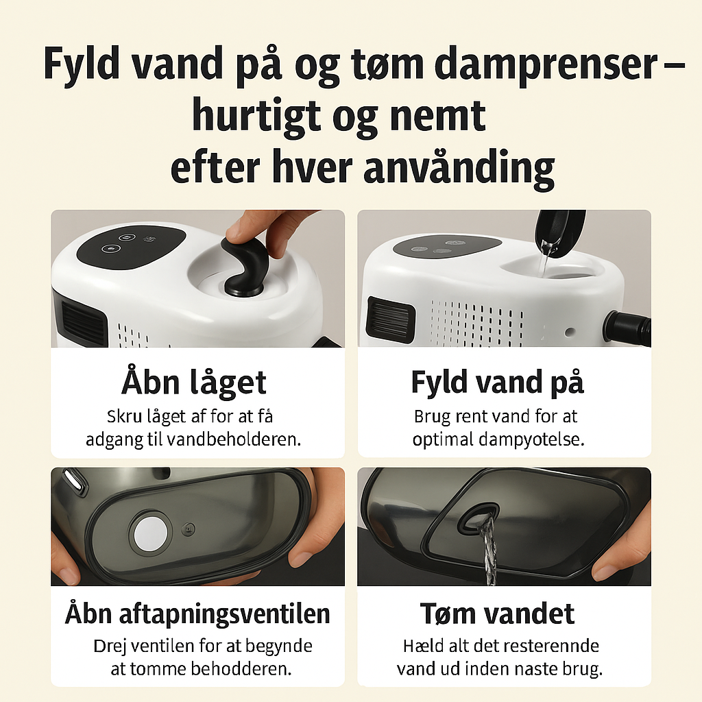 DampMester™ | Skab et sundere og mere hygiejnisk hjem uden kemikalier