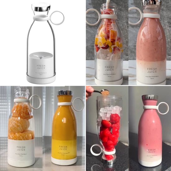 FriskJuicer™ | Friske Smoothies på Farten – Klar på 1 Minut!