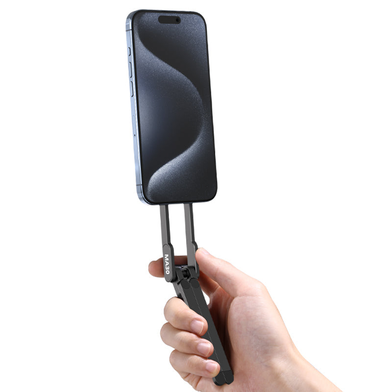 MagniPod™ – Magnetisk Smartphone Tripod med Karabiner