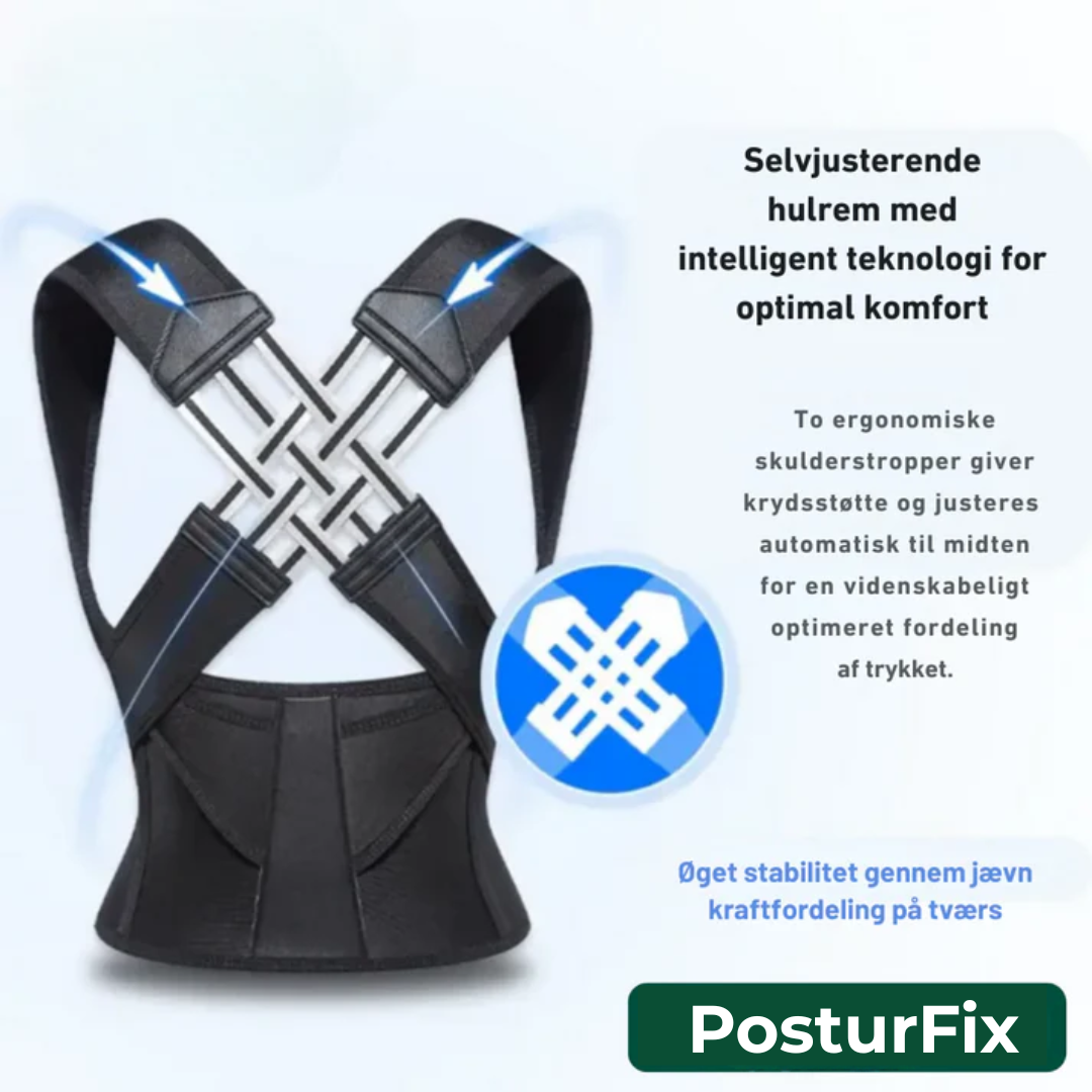 PosturFix | Lindrer rygsmerter og forbedrer kropsholdningen