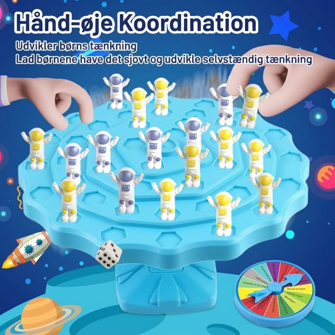 AstroWiggle™ Et hyggeligt spil til hele familien