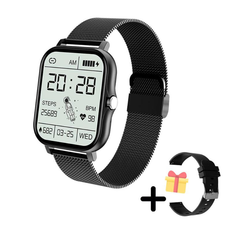 LykkeWatch™ | Årets Smartur – Stil, Sundhed og Smarte Funktioner til En Brøkdel af Prisen!