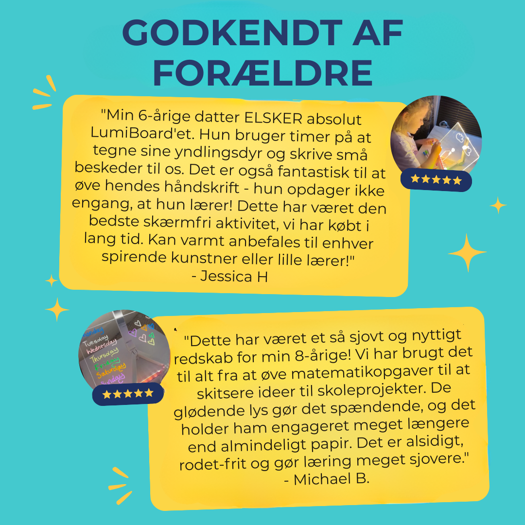 Lyskunst™ - Endeløs tegnefornøjelse for dit barn!