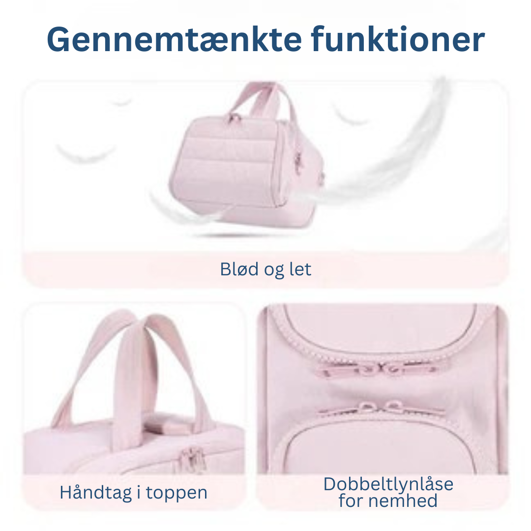SkønKompakt™ | Rejs Smart, Vær Chic – Mød Tasken, der Organiserer Dit Liv