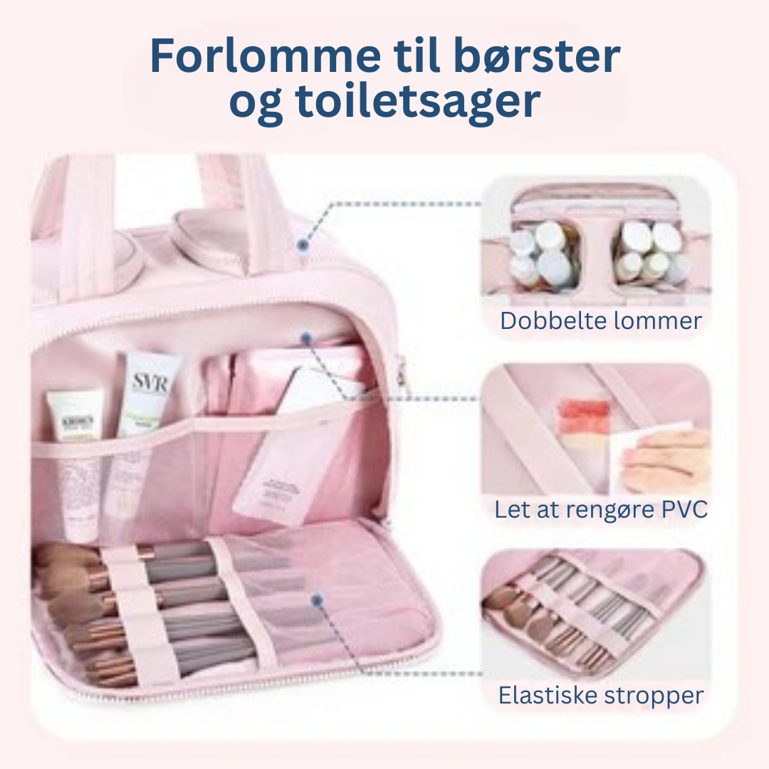 SkønKompakt™ | Rejs Smart, Vær Chic – Mød Tasken, der Organiserer Dit Liv
